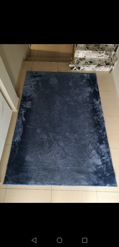 Tapis Brandon bleu, Enlèvement