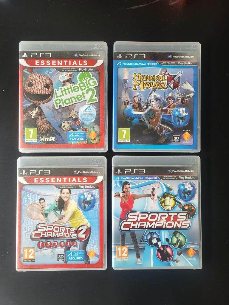 Ps3-games verplaatsen de controller de set, Sport