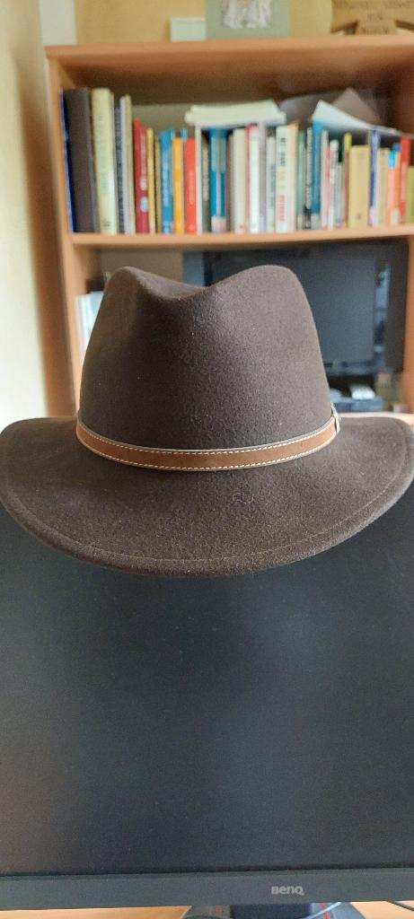 HOED STETSON col 63 xxl, Kleding | Heren, Hoeden en Petten, Ophalen, 60 cm (XL, 7½ inch) of meer, Stetson, Hoed