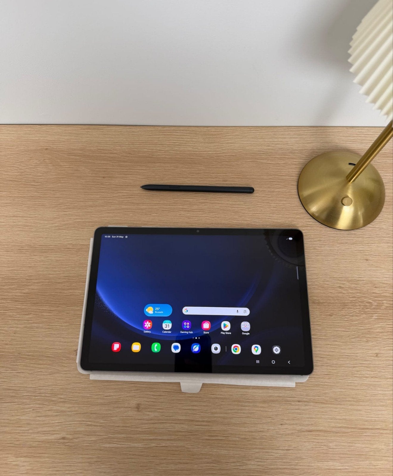 Samsung Tablet S9 Fe, Computers en Software, Ophalen, 128 GB