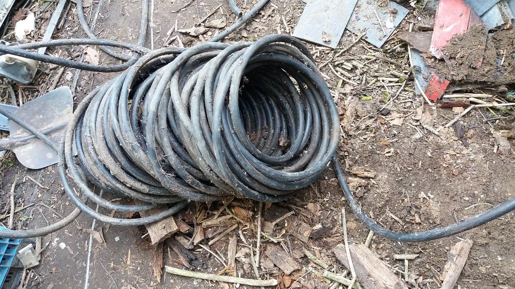 Grondkabel, Doe-het-zelf en Bouw, Ophalen, Zo goed als nieuw, Kabel of Snoer