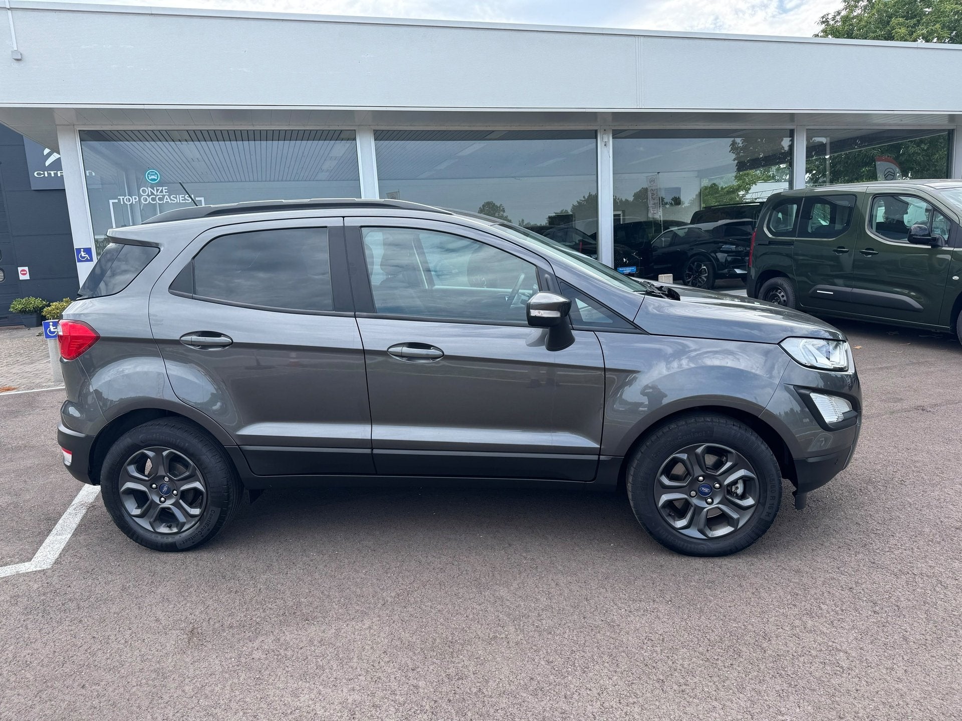 Ford Ecosport 1.0 BENZINE FULL OPTION - WAARBORG, Autos, Argent ou Gris, Achat, Ecosport, 5 places