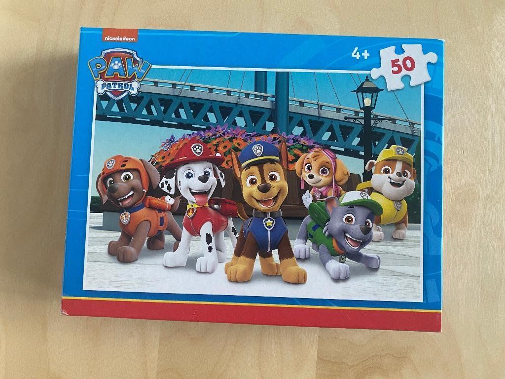 Puzzel paw patrol, nickelodeon, Ophalen of Verzenden, 10 tot 50 stukjes, Zo goed als nieuw, 4 tot 6 jaar