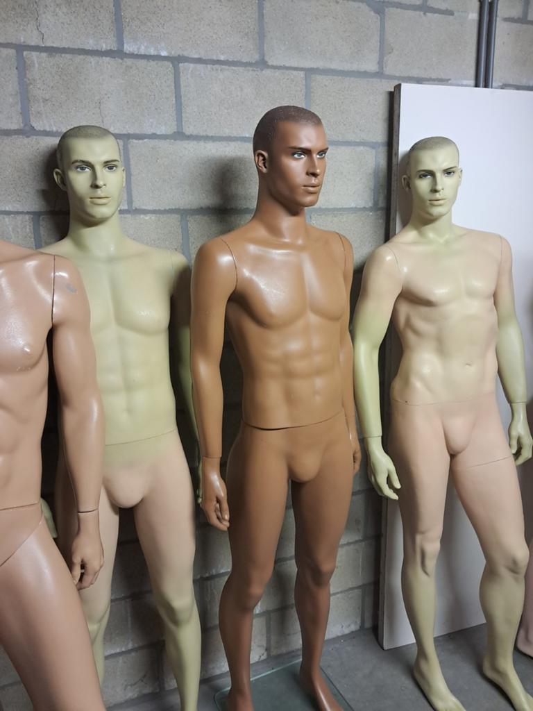 Mannequins réalistes pour hommes, mannequin,milit, Enlèvement