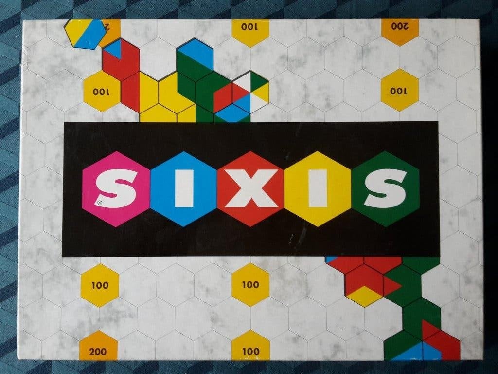 Vintage spel Sixis, 2-6 spelers, als nieuw, + 1 gratis promo, Ophalen of Verzenden, Zo goed als nieuw