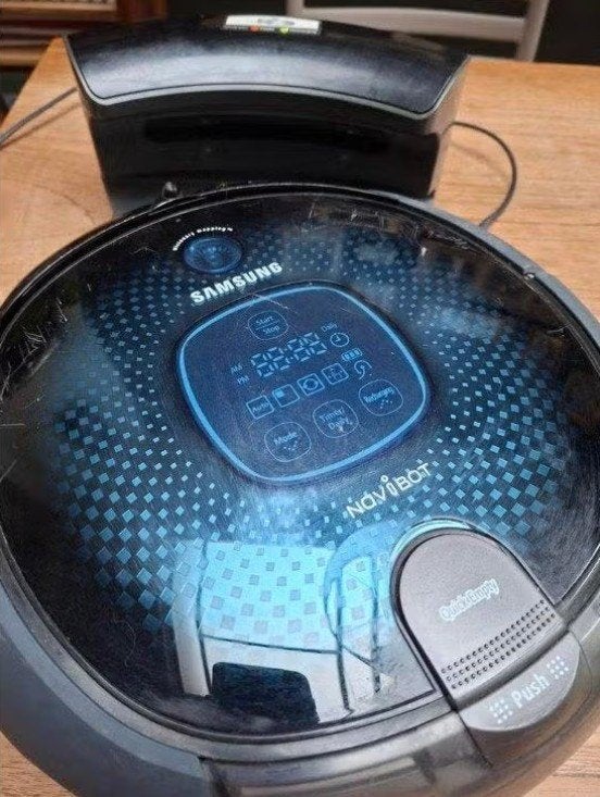 Samsung novibot, Electroménager, Aspirateurs, Enlèvement ou Envoi, Utilisé, Aspirateur robot, Samsung