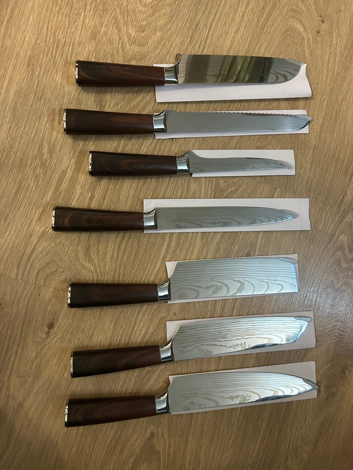 Couteau de cuisine kit/set, Maison & Meubles, Enlèvement ou Envoi, Comme neuf, Couteau de cuisine