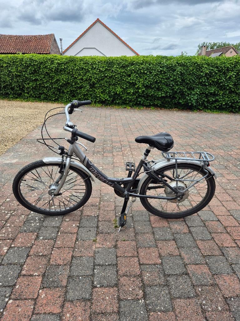 Elektrische Minerva fiets 24 inch, Fietsen en Brommers, Ophalen, Versnellingen, Minerva, Gebruikt