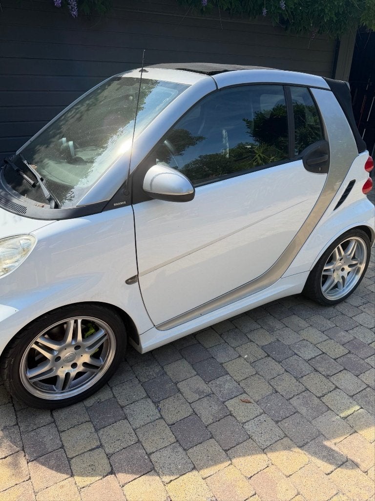 Smart Brabus, Auto's, Automaat, Achterwielaandrijving, Zwart, Cabriolet