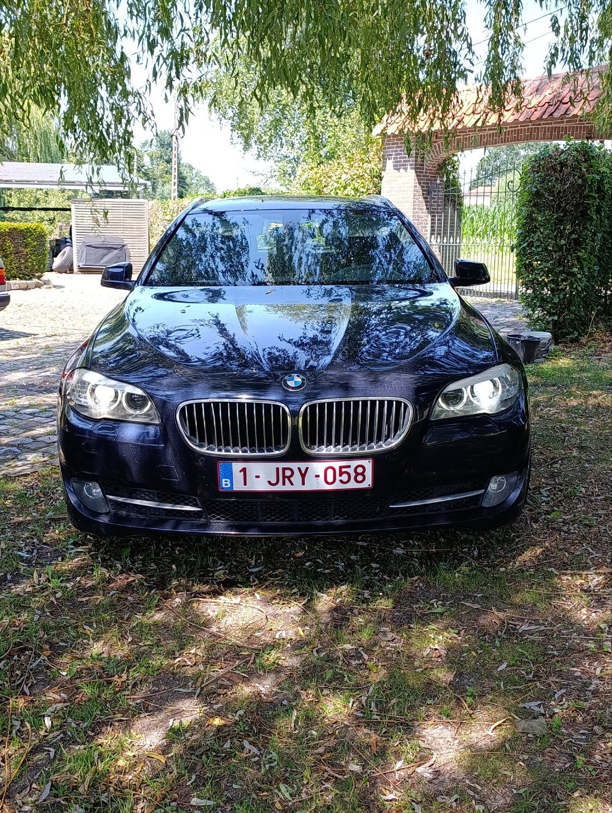 Goed onderhouden Bmw 525tds F11 , 218pk , euro 5b, Auto's, BMW, Automaat, Leder, Particulier, Open dak