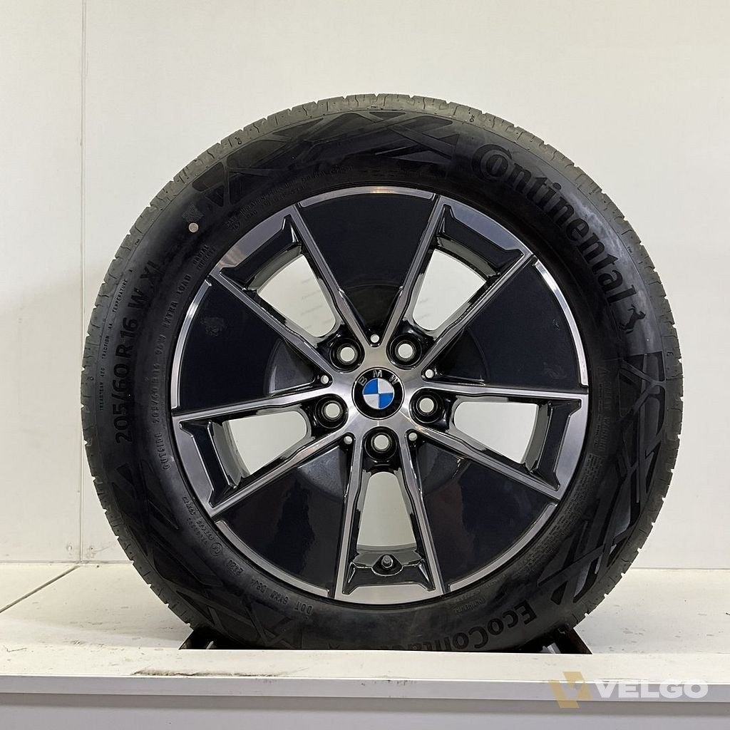 DEMO BMW 3 4 SERIE G20 G21 G22 SET VELGEN + ZOMERBANDEN 16 I, Gebruikt, -, Banden en Velgen, Zomerbanden