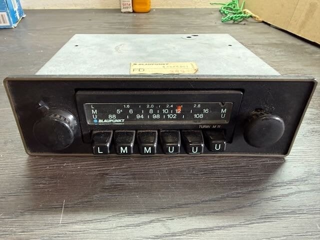 Oldtimer autoradio Blaupunkt Turin M11 12V (getest), Enlèvement, Utilisé