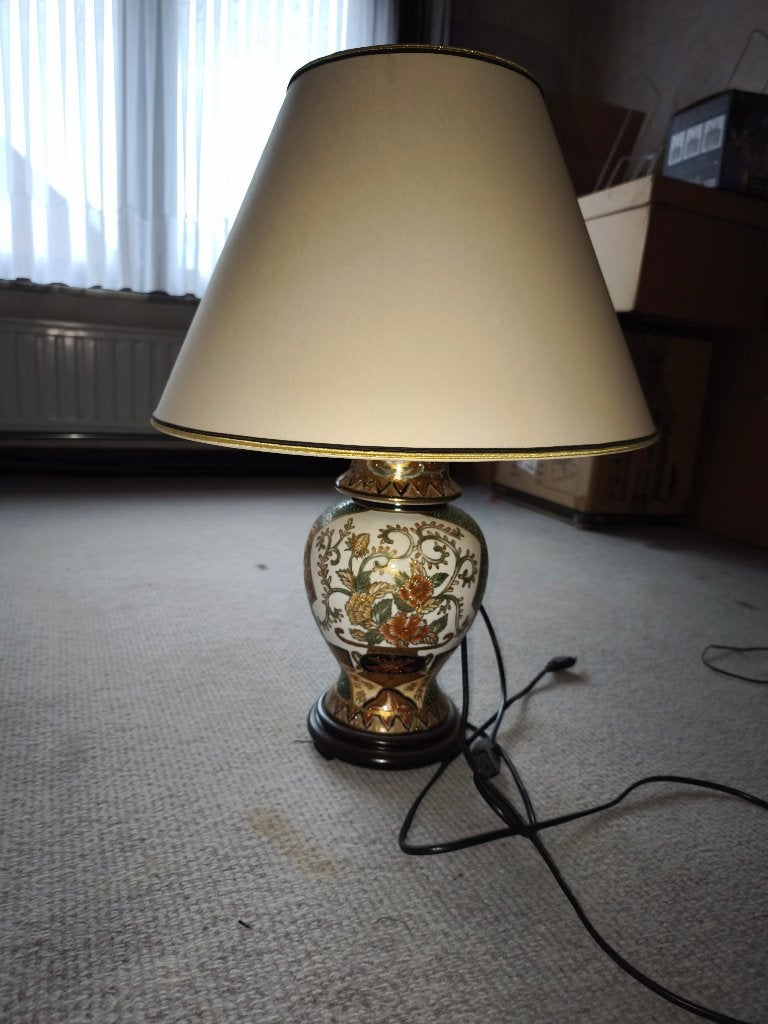 Chinese porseleinen lamp, Antiek en Kunst, Ophalen