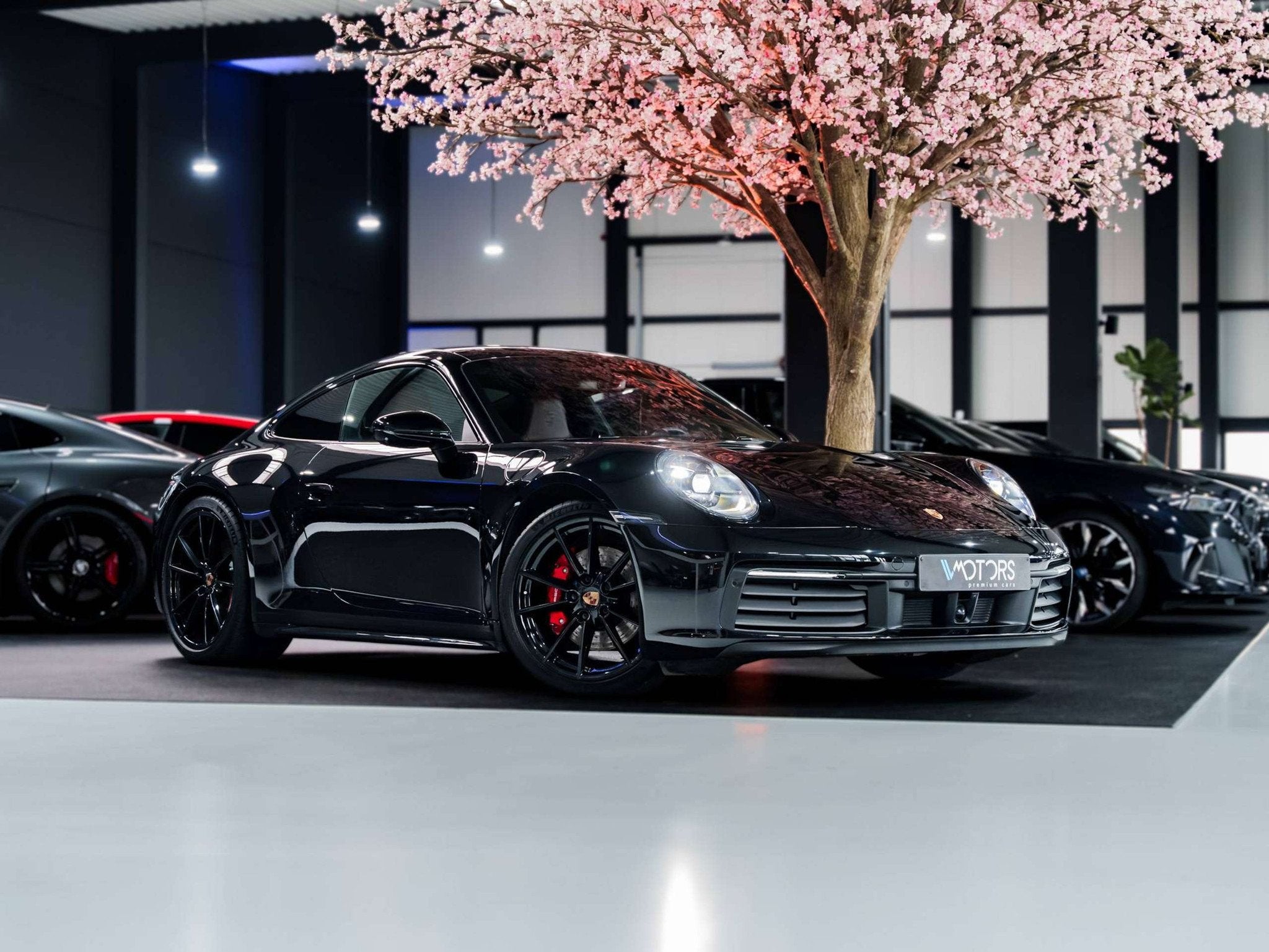Porsche 911 992 Carrera 4S PDK - Sport Chrono - Sportuitlaat, Auto's, Gebruikt, Euro 6, Zwart, Leder