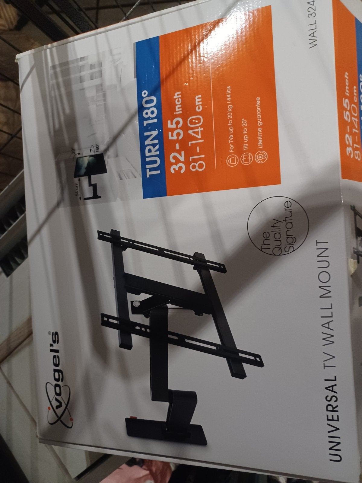 wandmontage voor tv  merk vogel's, Ophalen, Nieuw