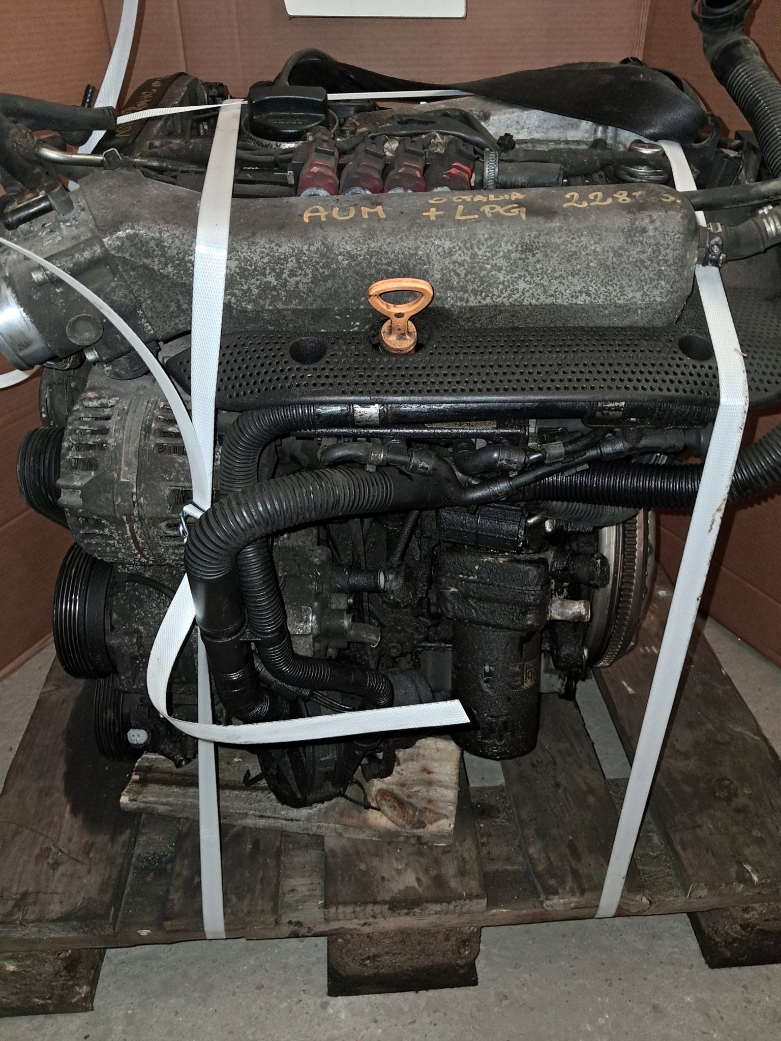 Moteur AUM Complet OCTAVIA VW GOLF A3 BORA TT SKODA AUDI, Envoi, Utilisé, Skoda