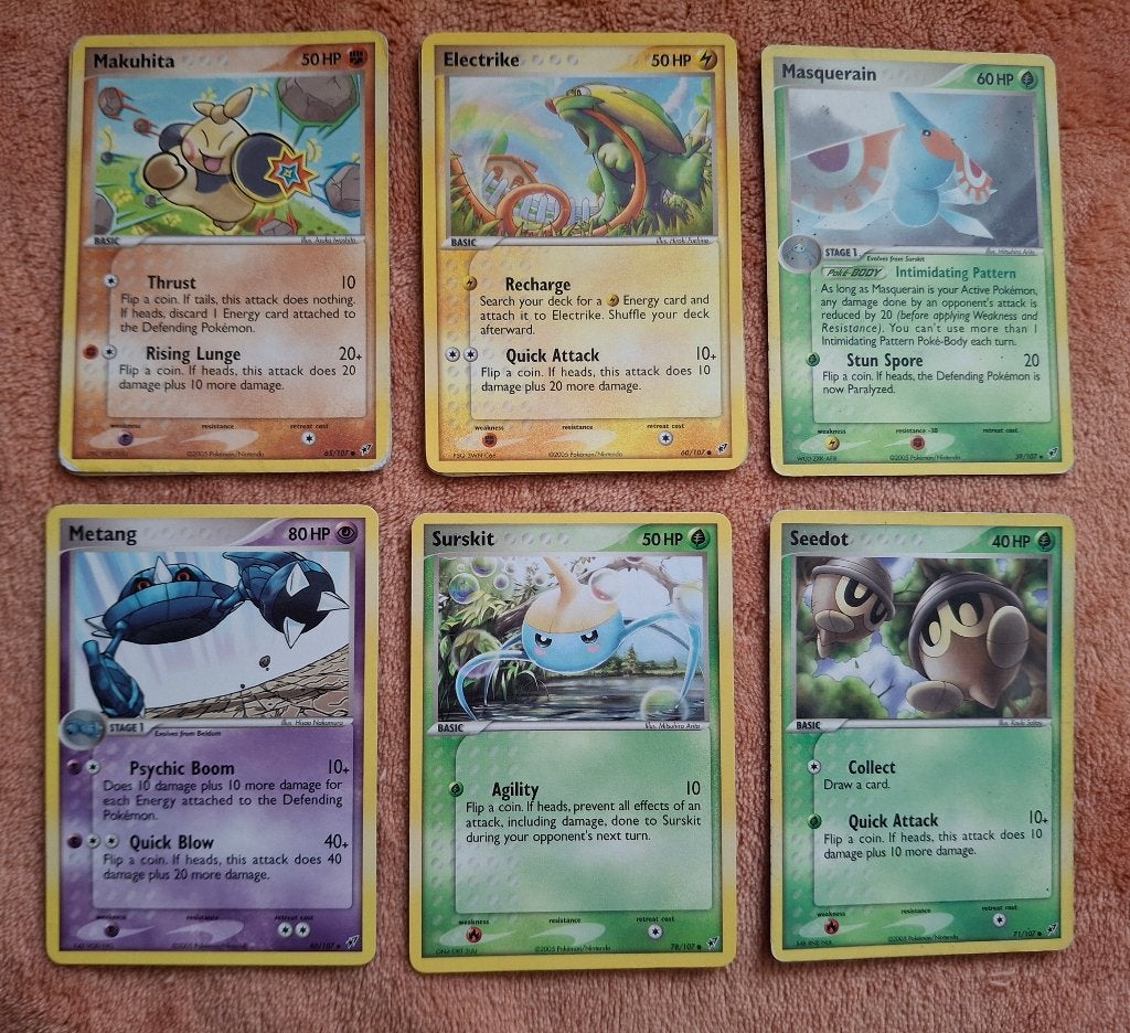 Ex Deoxys Pokémon kaarten te ruil., Ophalen of Verzenden, Zo goed als nieuw, Meerdere kaarten, Foil