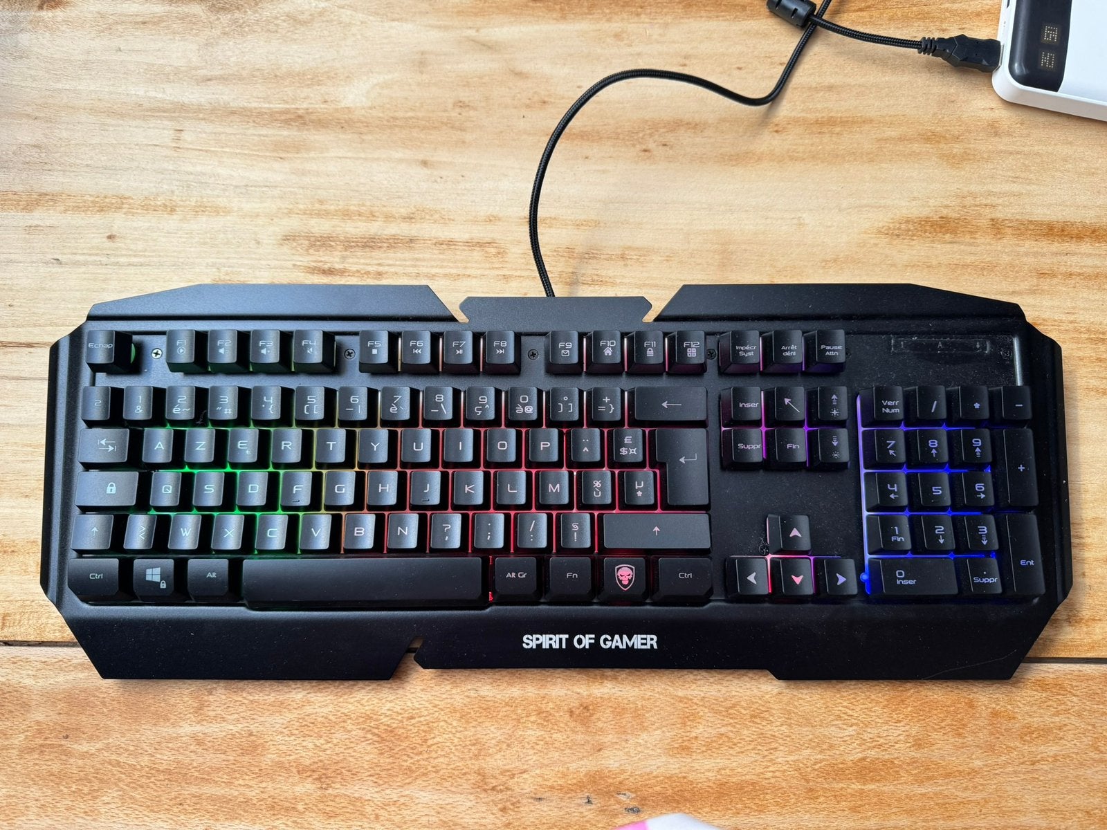 Clavier souris et tapis gamer, Enlèvement ou Envoi, Utilisé