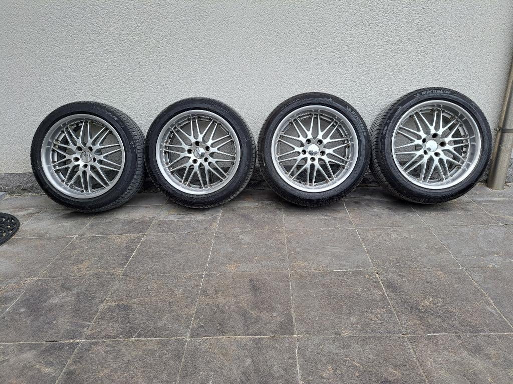 19" breedset 5x120, Auto-onderdelen, Banden en Velgen, Overige, Gebruikt, Banden en Velgen, Ophalen
