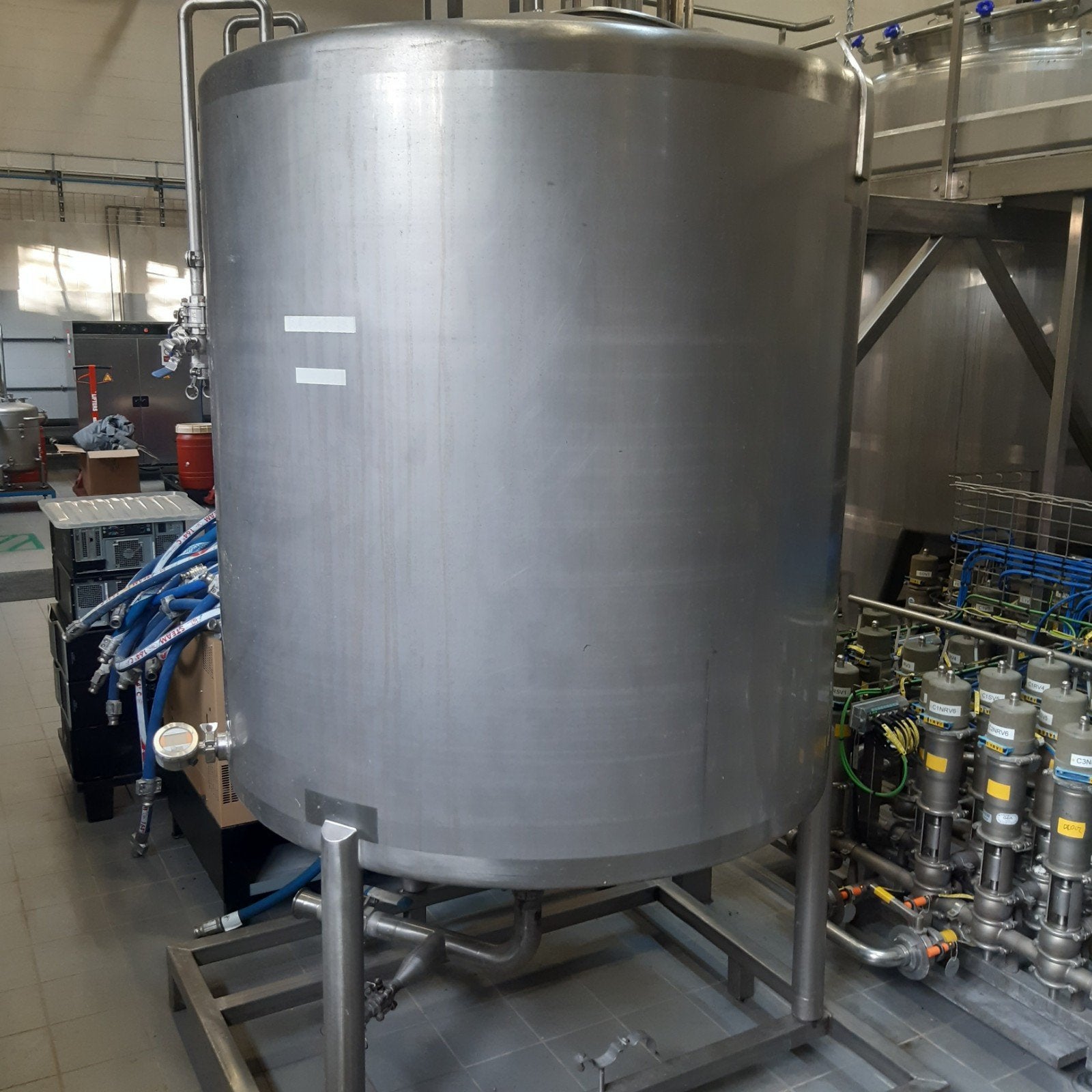 inoxe tank 1800liter, Tuin en Terras, Regentonnen, Ophalen