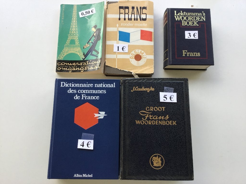 6 dictionnaires/livres de langue français, Enlèvement ou Envoi, Comme neuf