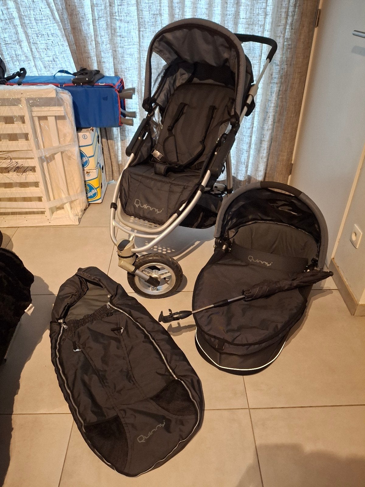 Guinny speedi kinderwagen, Kinderen en Baby's, Luchtbanden, Quinny, Zo goed als nieuw, Ophalen