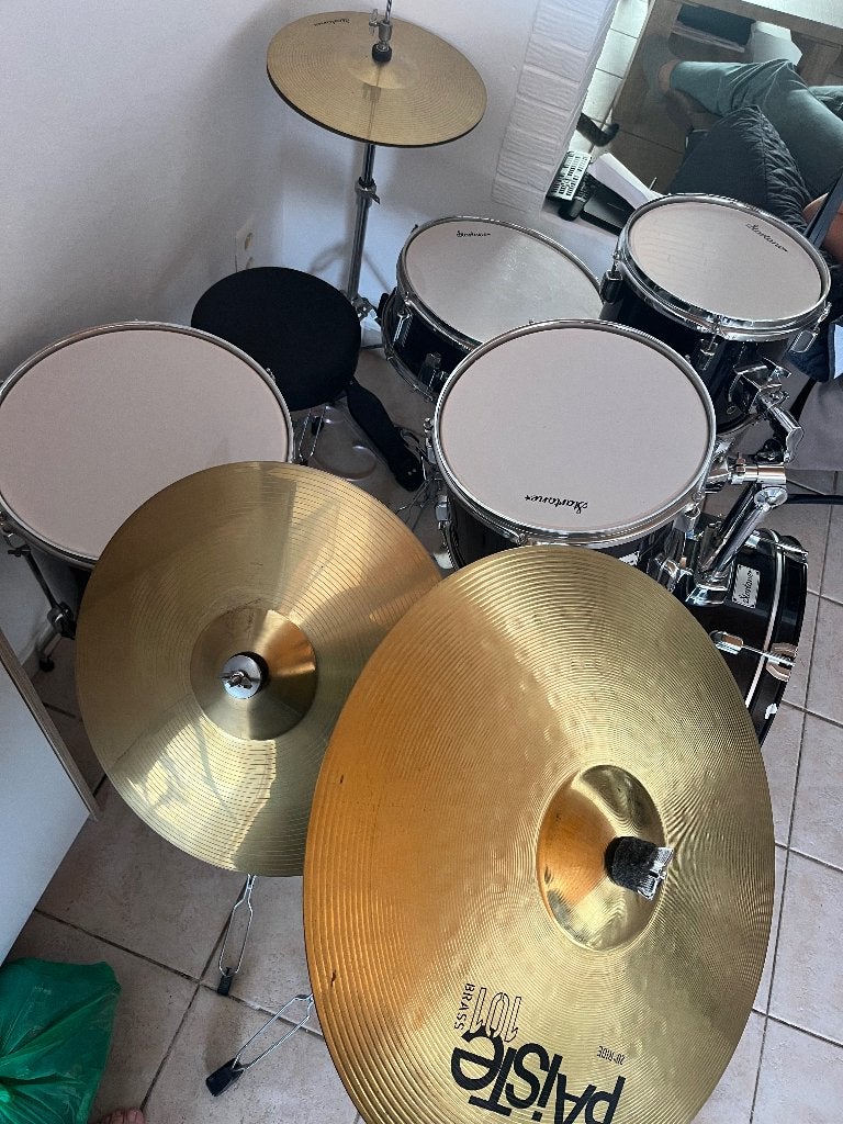 Drum set, Musique & Instruments, Batteries & Percussions, Enlèvement, Utilisé
