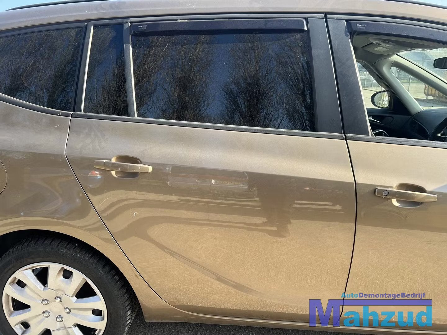 OPEL ZAFIRA C Bruin 41E rechts achter deur portier 2012-2017, Gebruikt, Deur, Kontakt@opel-infoservice.de, Opel