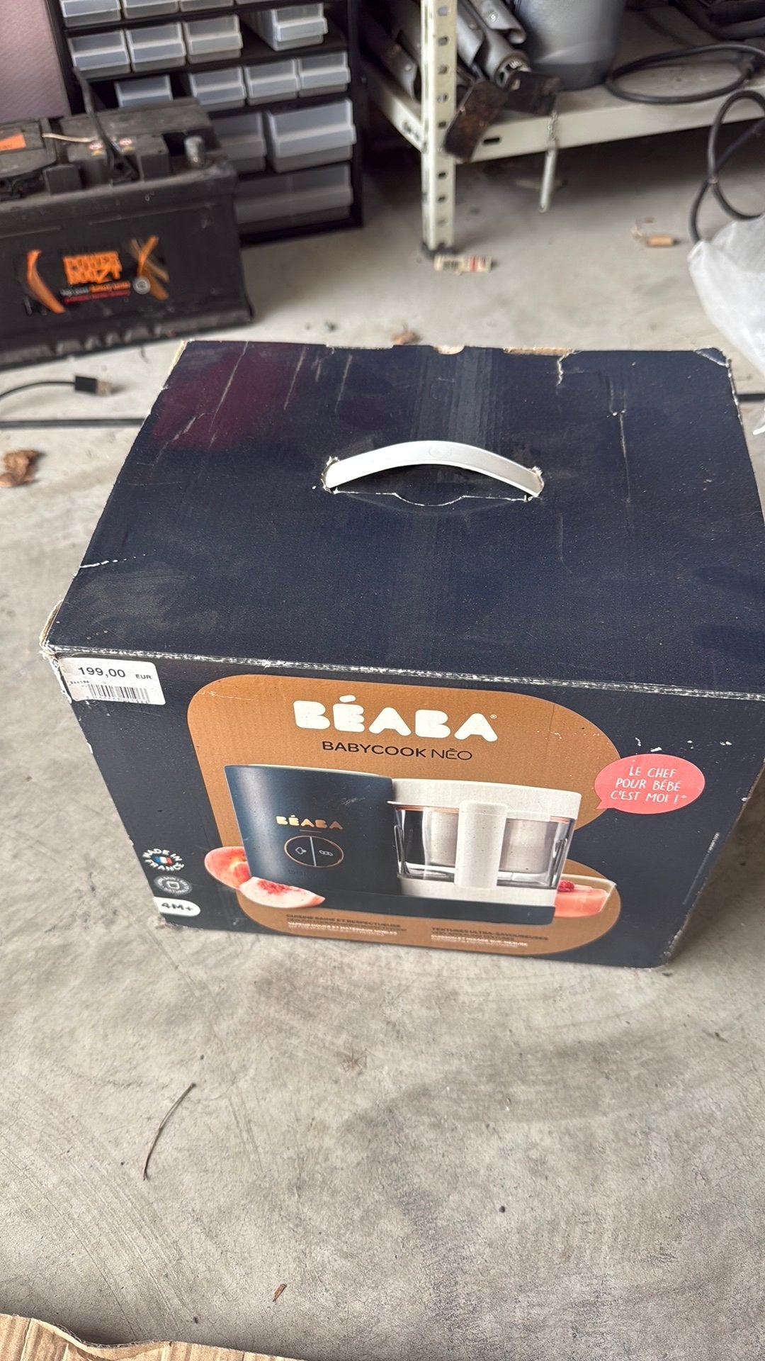 Beaba Babycook, Enlèvement, Utilisé
