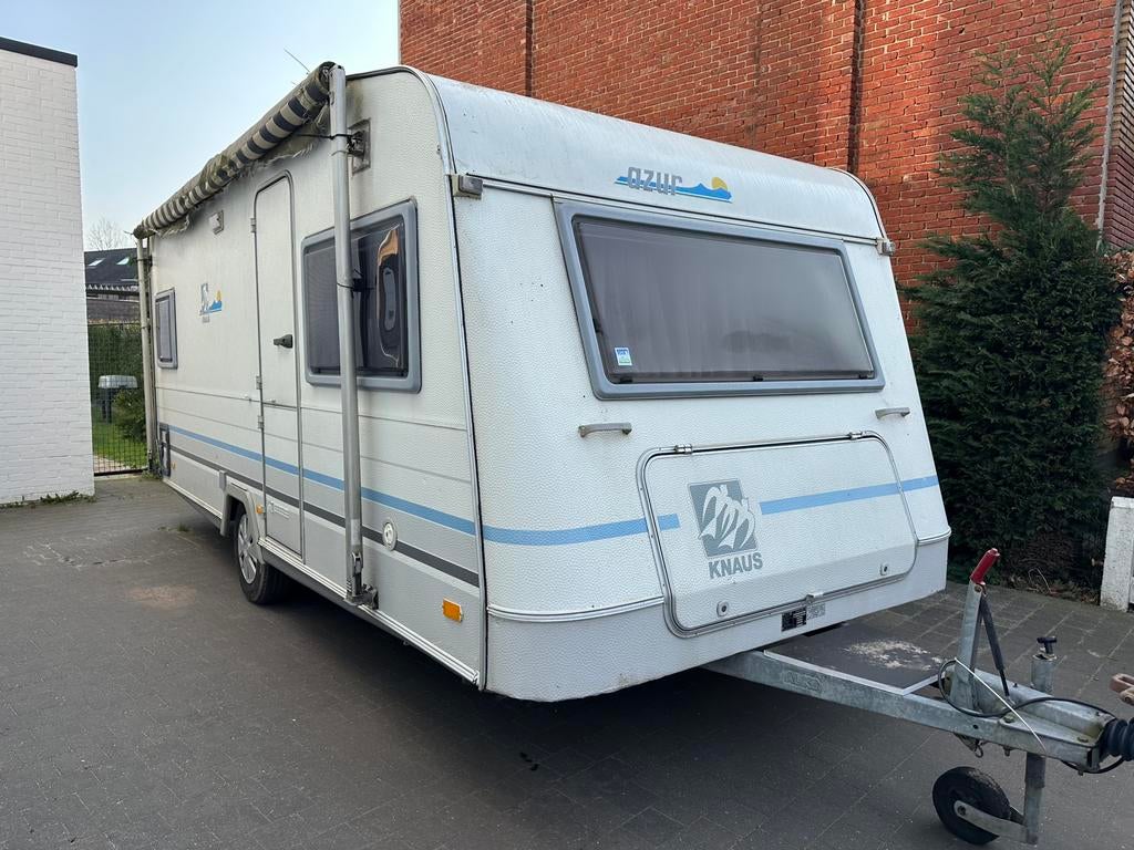 Knaus Azur 495: gekeurd, douche, nieuwe Matras, Particulier, Douche, Knaus