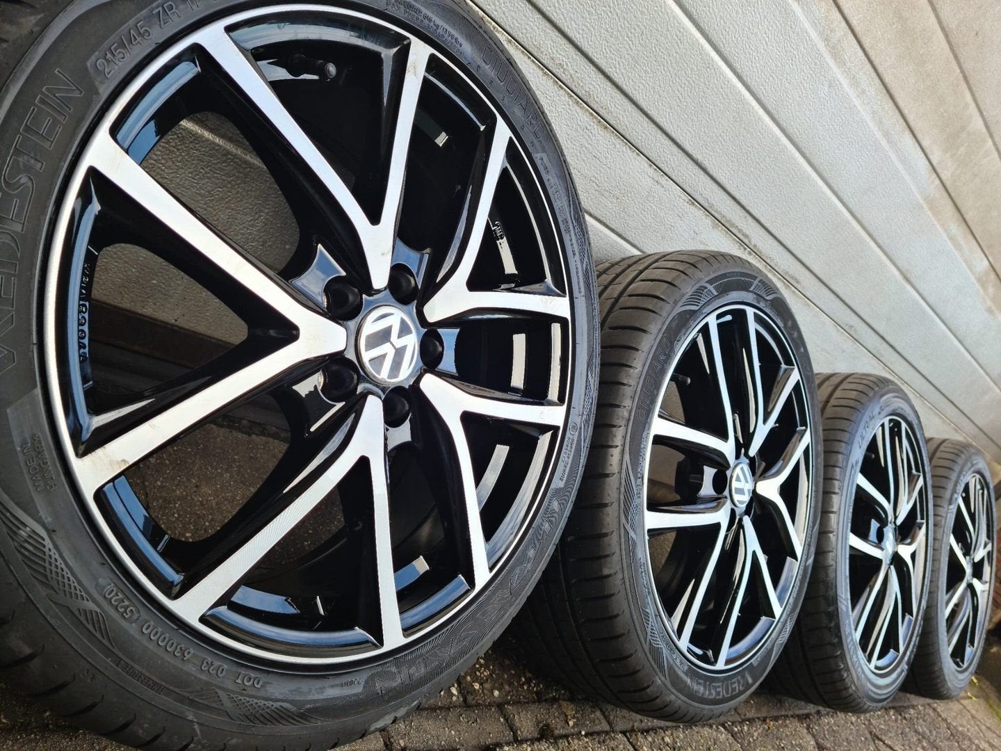 17 Volkswagen Polo MK6 AW 6C 6R 9N GTI Scala A1 Ibiza velgen, Neuf, Pneus et Jantes, 215 mm, Véhicule de tourisme