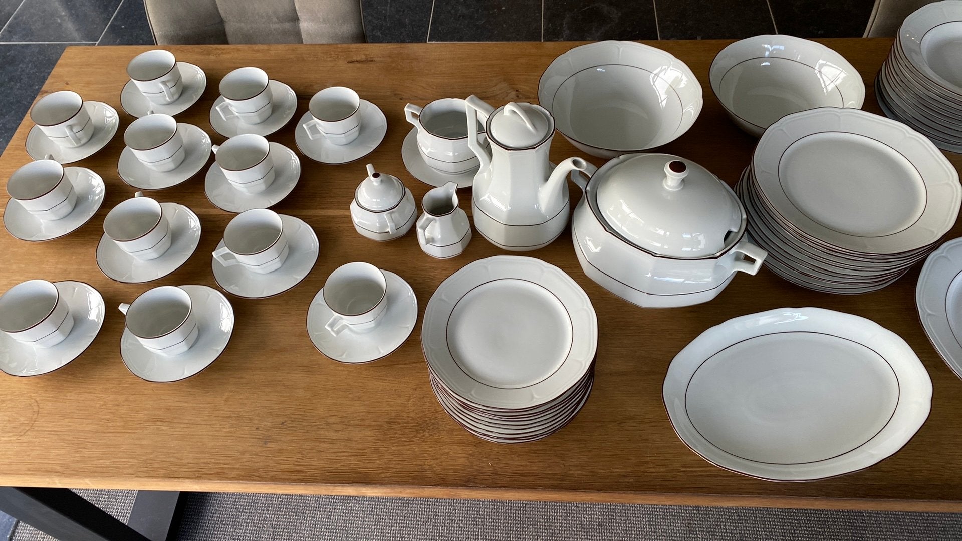 70 delig servies bavaria bareuther, Antiquités & Art, Enlèvement