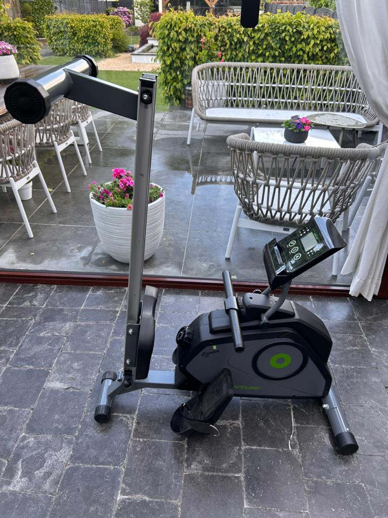 Roeitrainer/roeiapparaat Tunturi Cardio Fit R30, Sport en Fitness, Fitnessapparatuur, Ophalen, Zo goed als nieuw, Aluminium, Roeitrainer