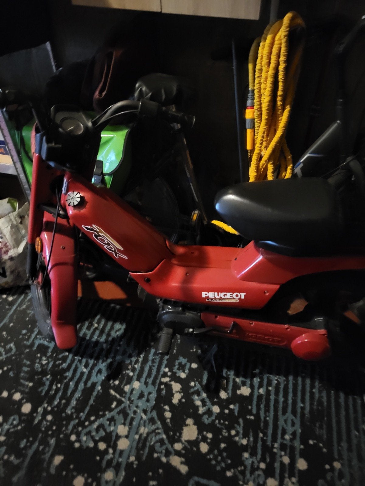 Peugeot fox, Enlèvement