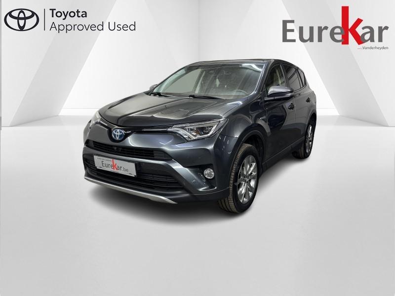 Toyota RAV-4 Lounge AWD, Autos, Euro 6, https://public.car-pass.be/vhr/194ec19f-2fb2-4c1c-ab74-94040547bf45, Noir, 5 portes