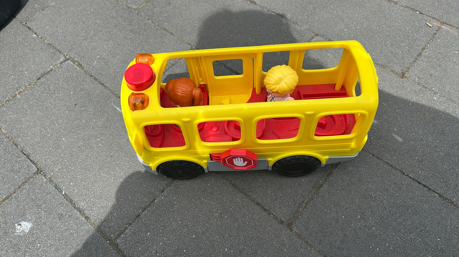 Bus van fisher price, Ophalen, Zo goed als nieuw, Met geluid