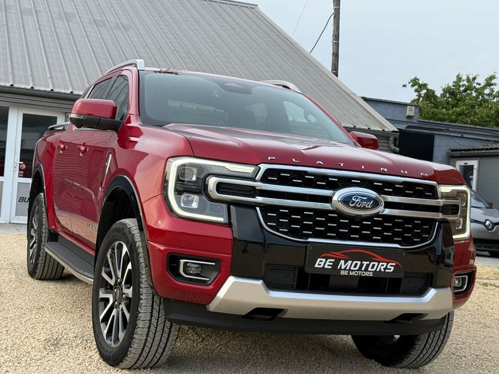 Ford Ranger 3.0 D 4WD Platinum TVAC*BTWIN DISTRO CAM360 FULL, Auto's, Ford, Automaat, 2993 cc, Leder, Lichtsensor