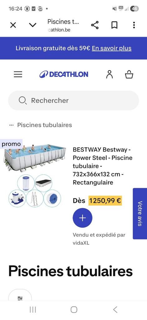 Piscine best way, Jardin & Terrasse, Piscines
