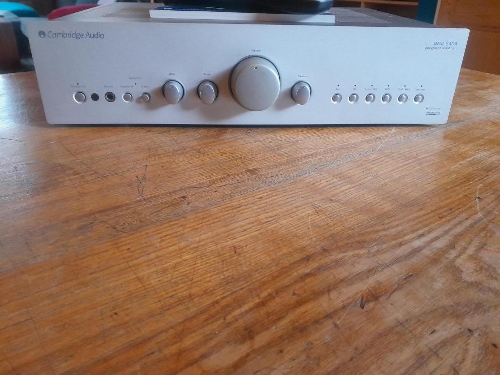Amplificateur audio Cambridge, TV, Hi-fi & Vidéo, Autres marques, Enlèvement ou Envoi, 60 à 120 watts, Comme neuf