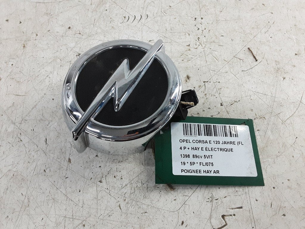 POIGNEE COFFRE / HAYON ARRIERE Opel Corsa E (5633), Autos : Pièces & Accessoires, Utilisé, Rue de l'Espoir 34 34
4030  GRIVEGNÉE, BE