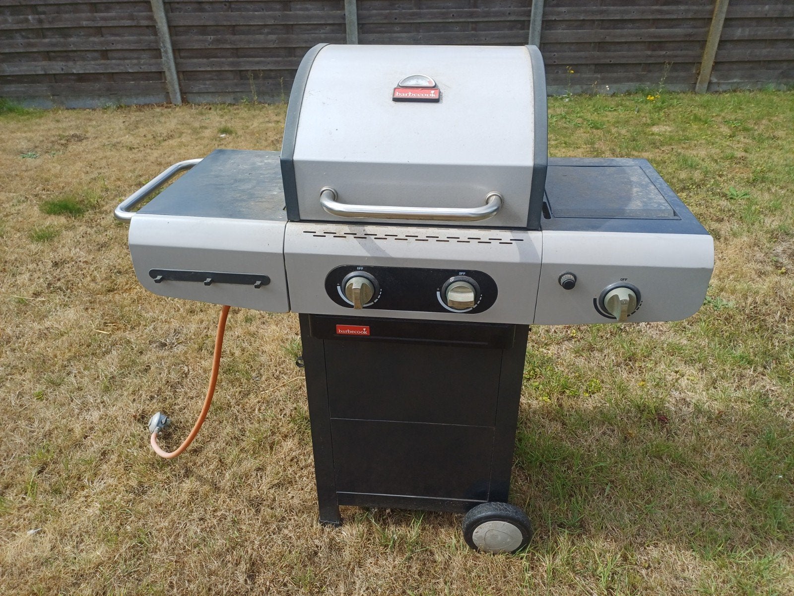 gas bbq, Ophalen