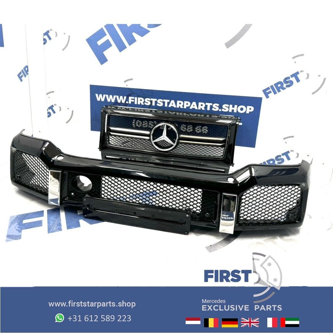 W463 G63 AMG VOORBUMPER + GT GRIL origineel Mercedes G KLASS, Utilisé, -, Avant, -