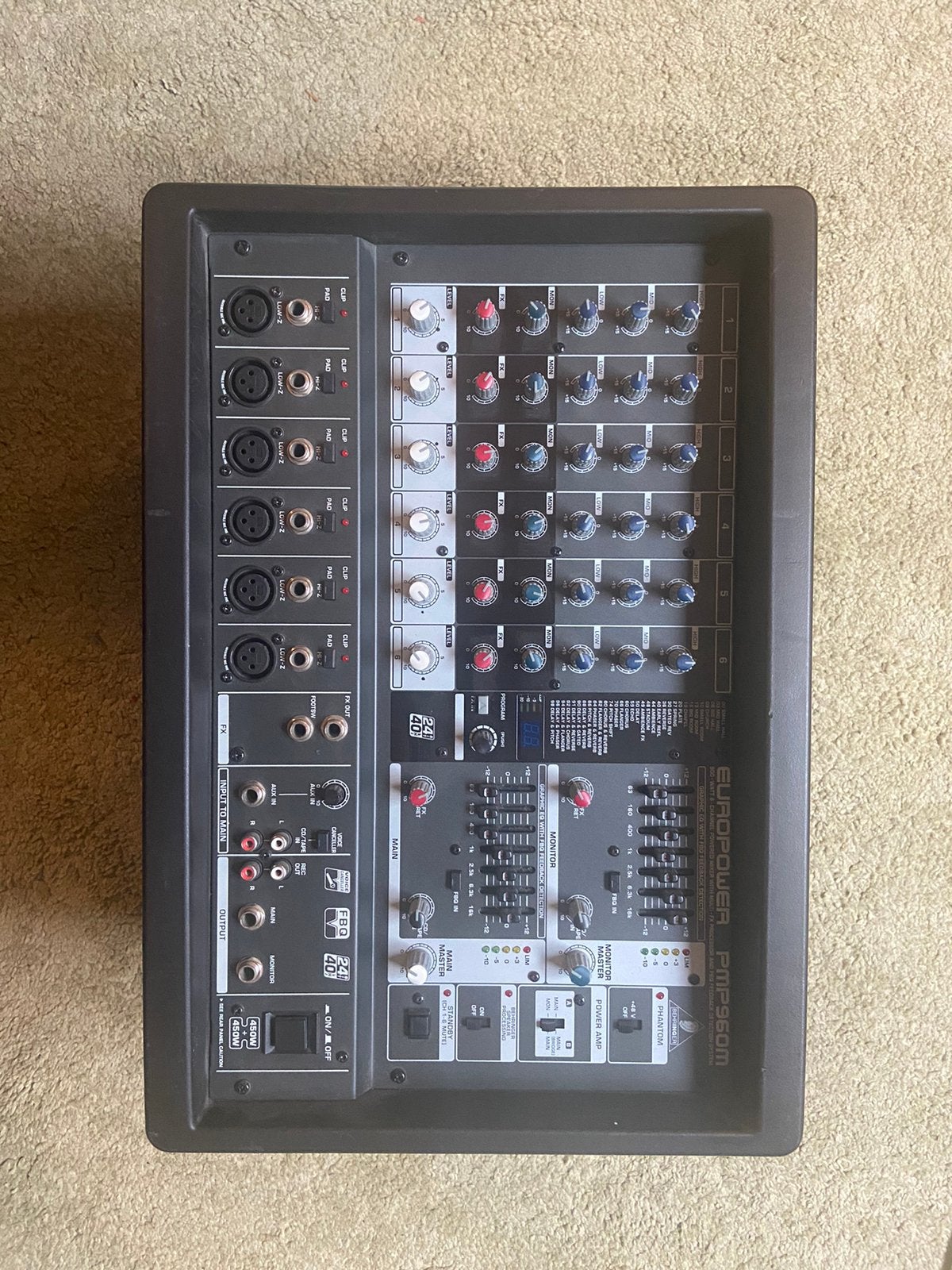 Behringer europower pmp 960 m, Muziek en Instrumenten, Ophalen, Gebruikt