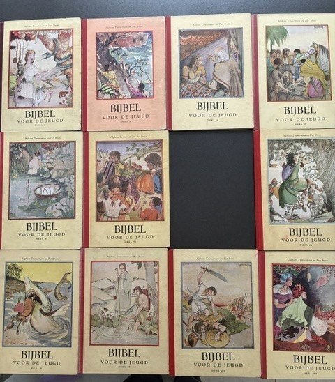 Twee complete reeksen “Bijbel voor de Jeugd”, Christianisme | Catholique, Enlèvement ou Envoi, Diverse auteurs, Utilisé