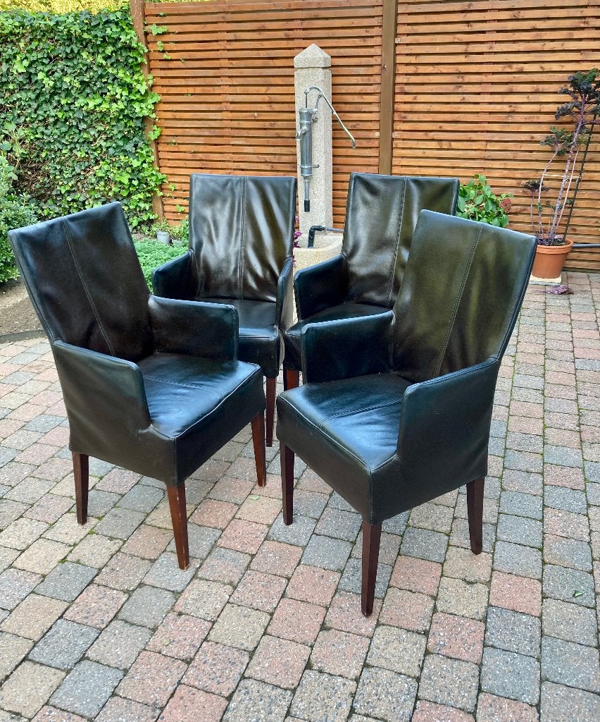 Stoelen, Huis en Inrichting, Ophalen, Gebruikt, Bruin, Hout