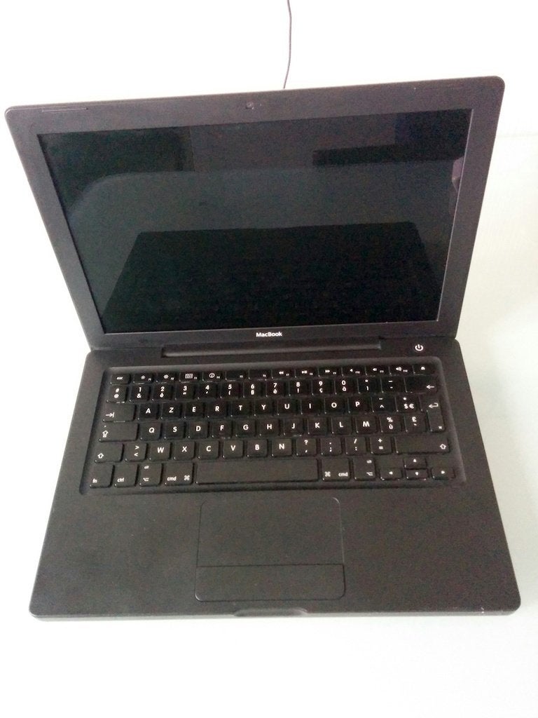 Zeldzame Zwarte Apple MacBook, Ophalen of Verzenden, Apple