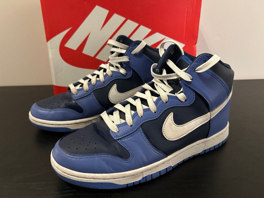 Nike Dunk Hi Retro 42,5, Kleding | Heren, Blauw, Nike, Ophalen of Verzenden, Sneakers
