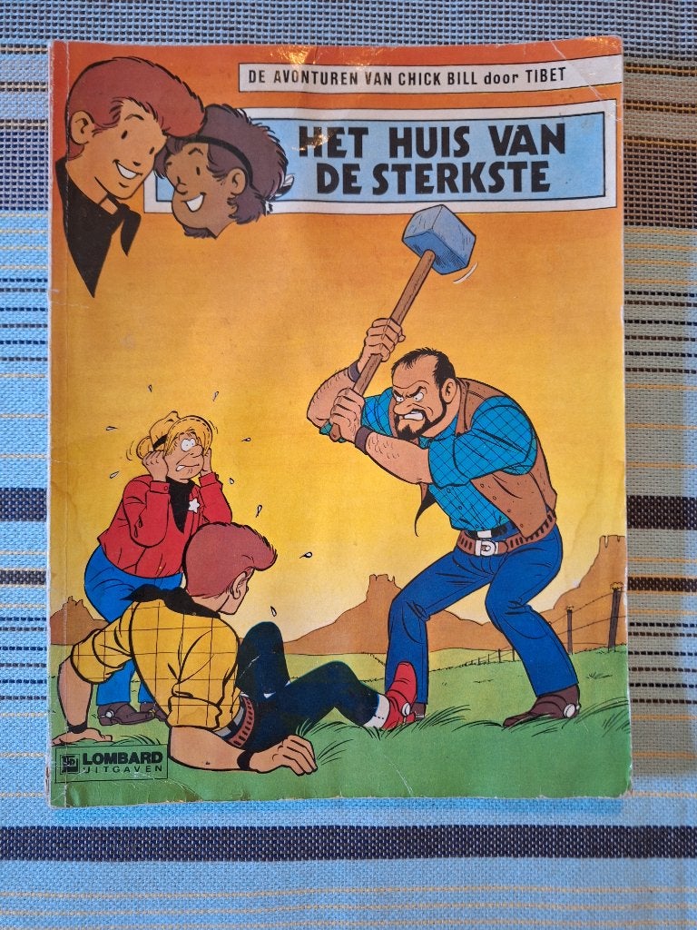 Chick Bill 44: het huis van de sterkste, Boeken, Eén stripboek, Ophalen of Verzenden, Gelezen