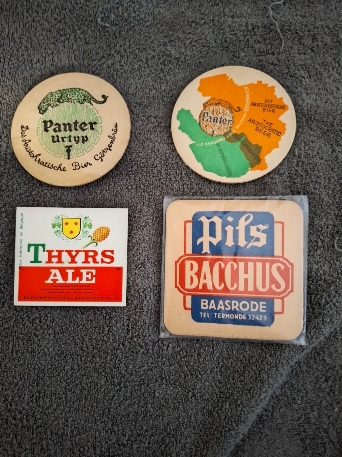 BACCHUS-PANTER-THYRS- BAASRODE, Ophalen