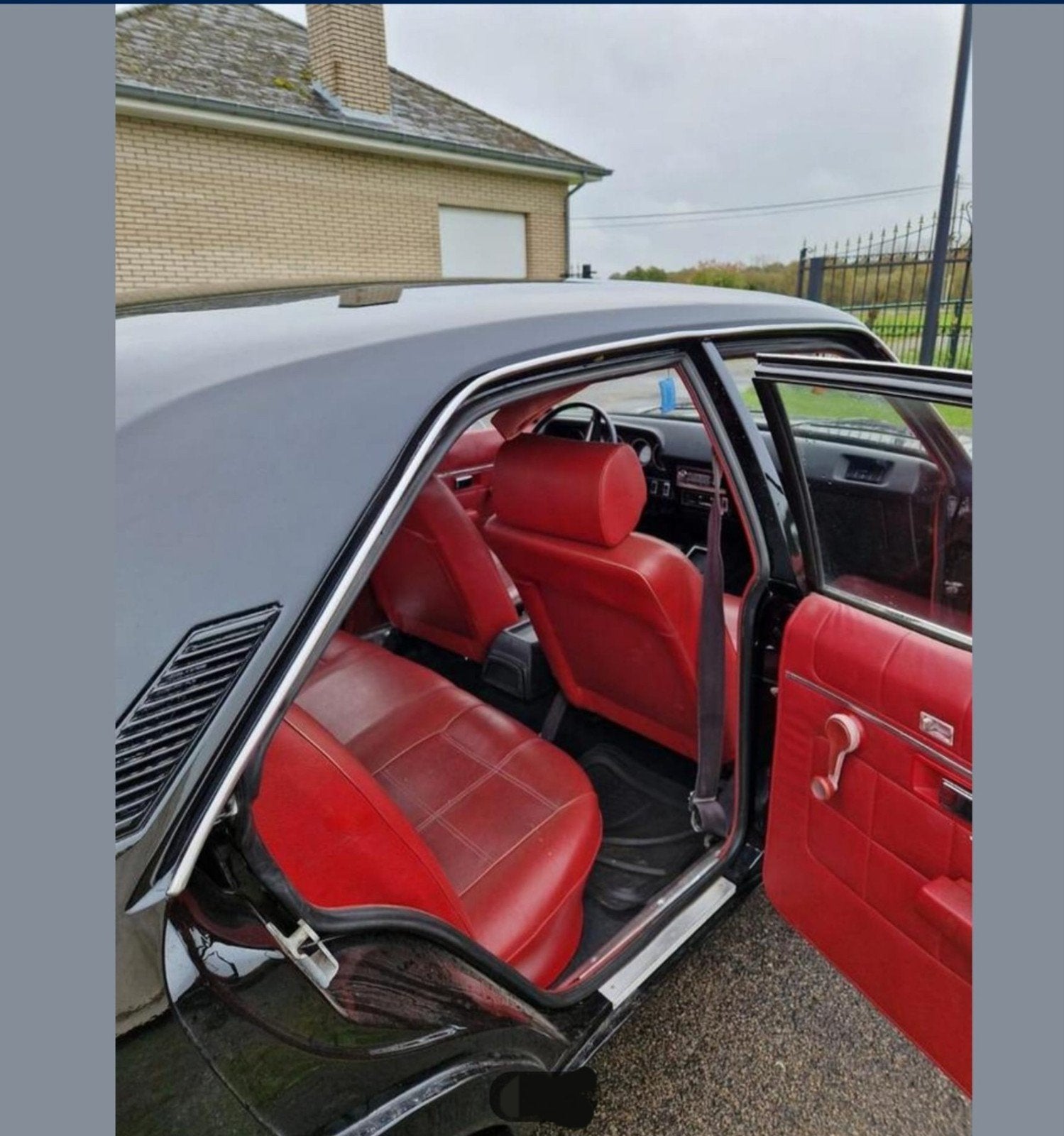 Simca-180 automaat Zwart-Rood, foto 8
